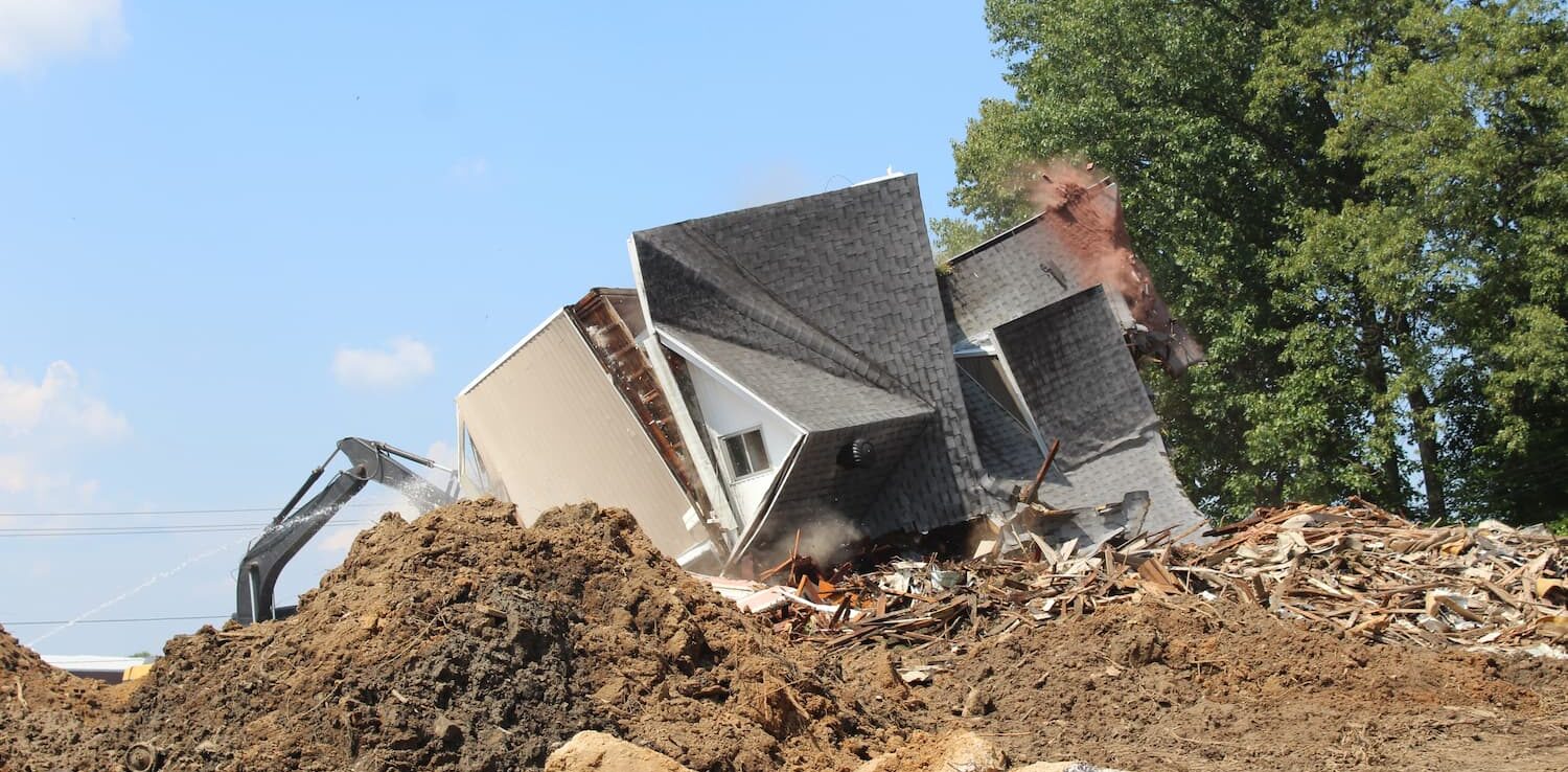 House is demolished